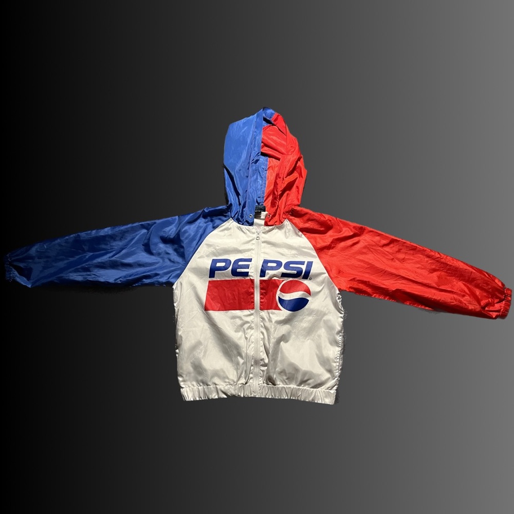 Pepsi Co. Multi-color Windbreaker Jacket